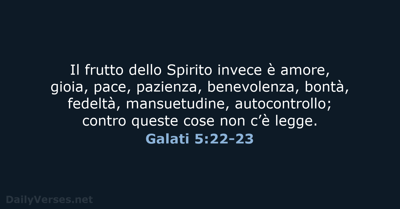 Galati 5:22-23 - NR06