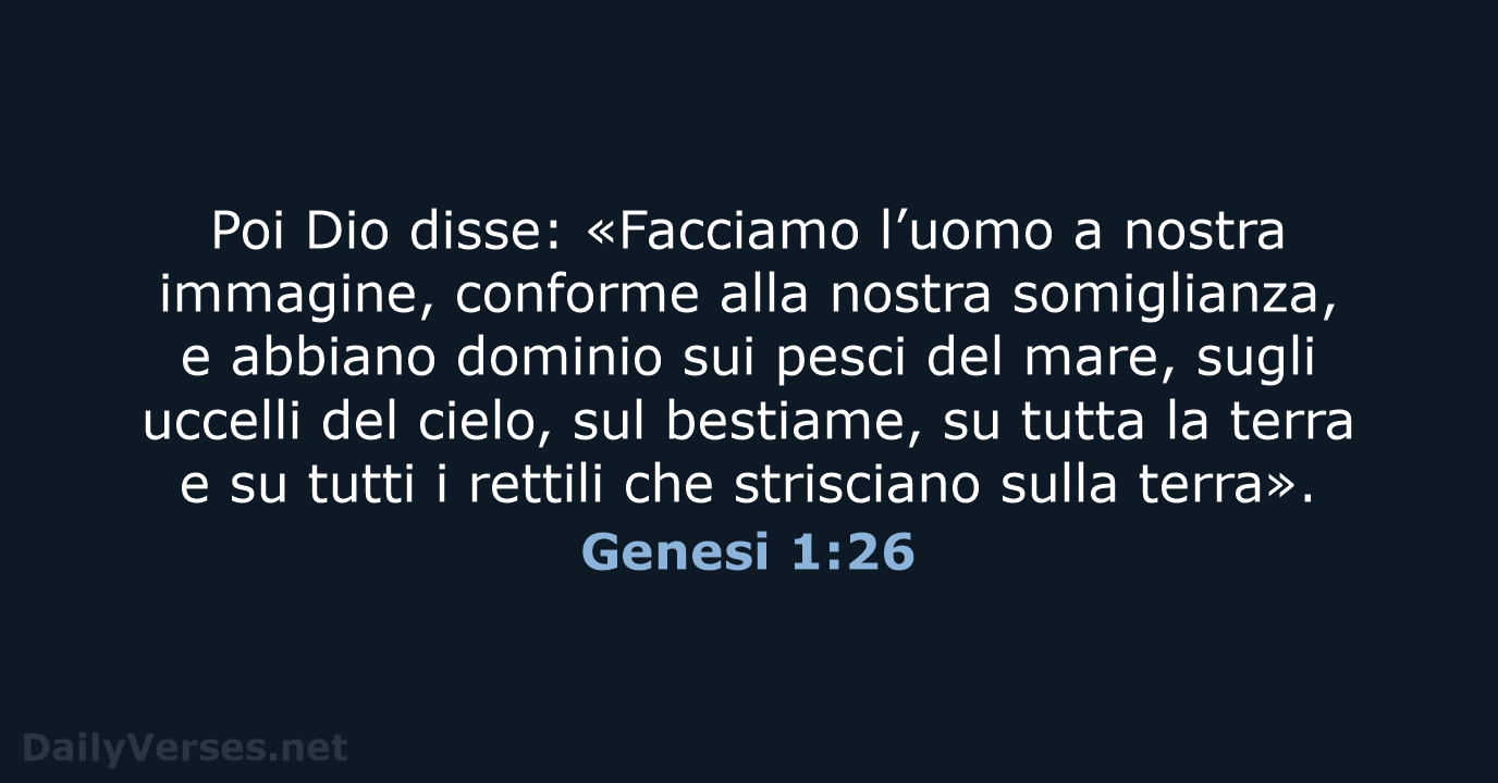 Genesi 1:26 - NR06