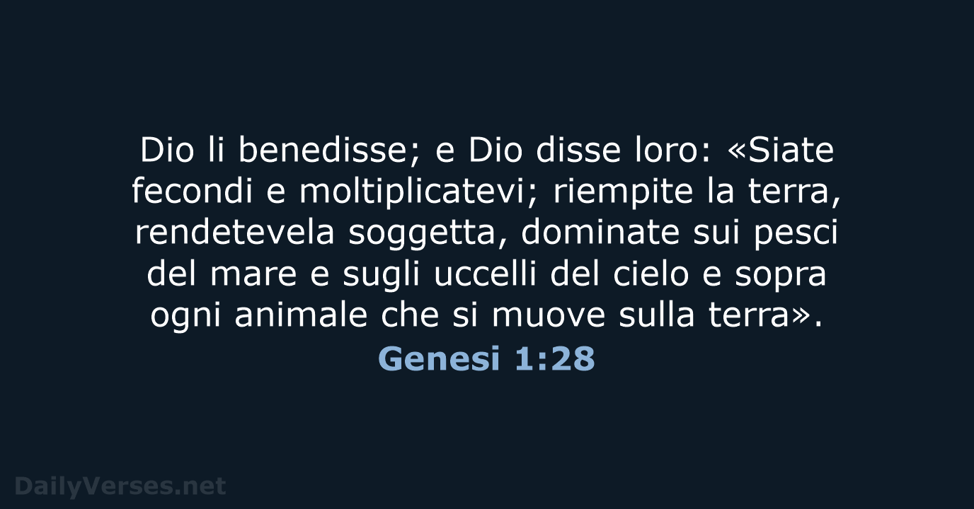 Genesi 1:28 - NR06