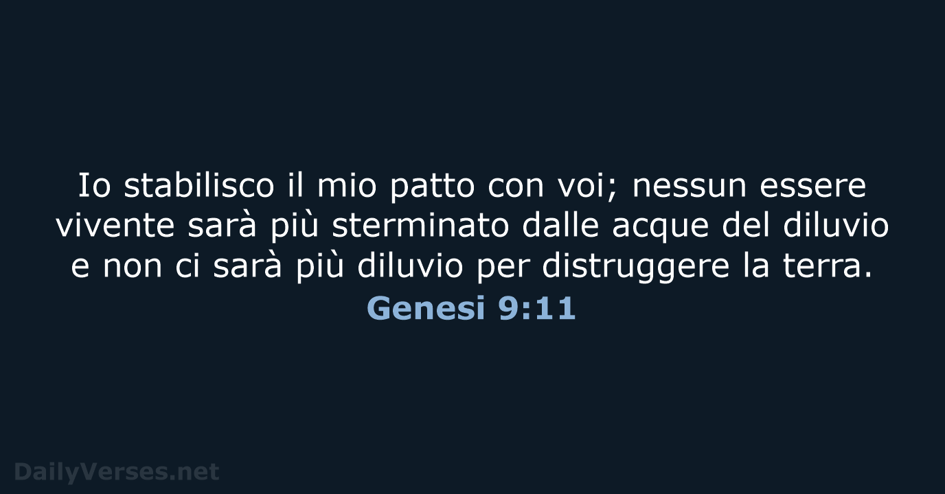Genesi 9:11 - NR06