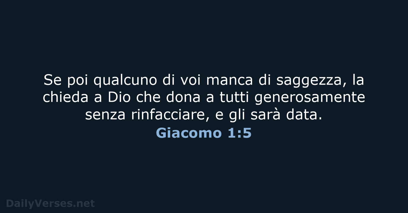 Giacomo 1:5 - NR06