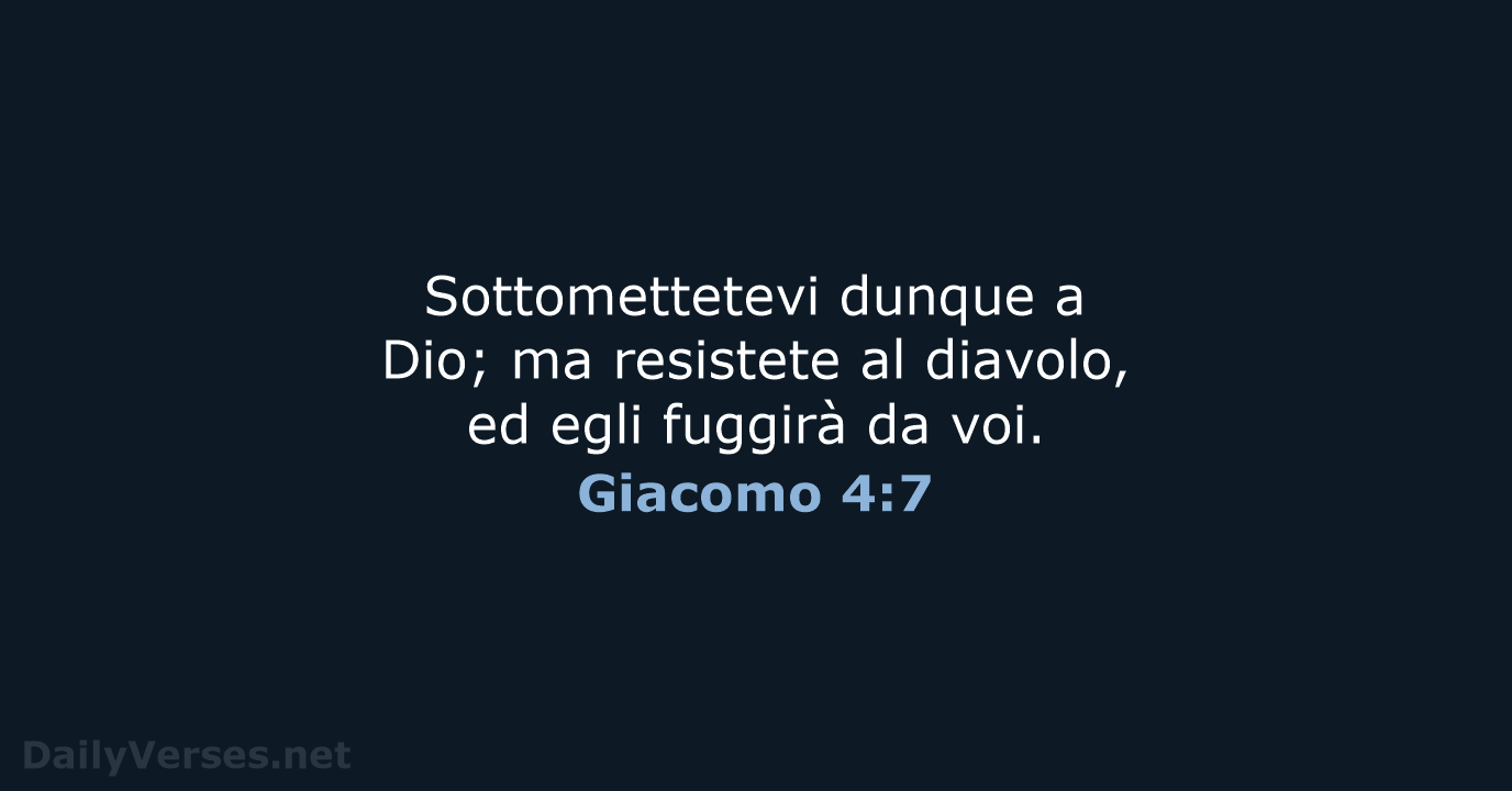 Giacomo 4:7 - NR06