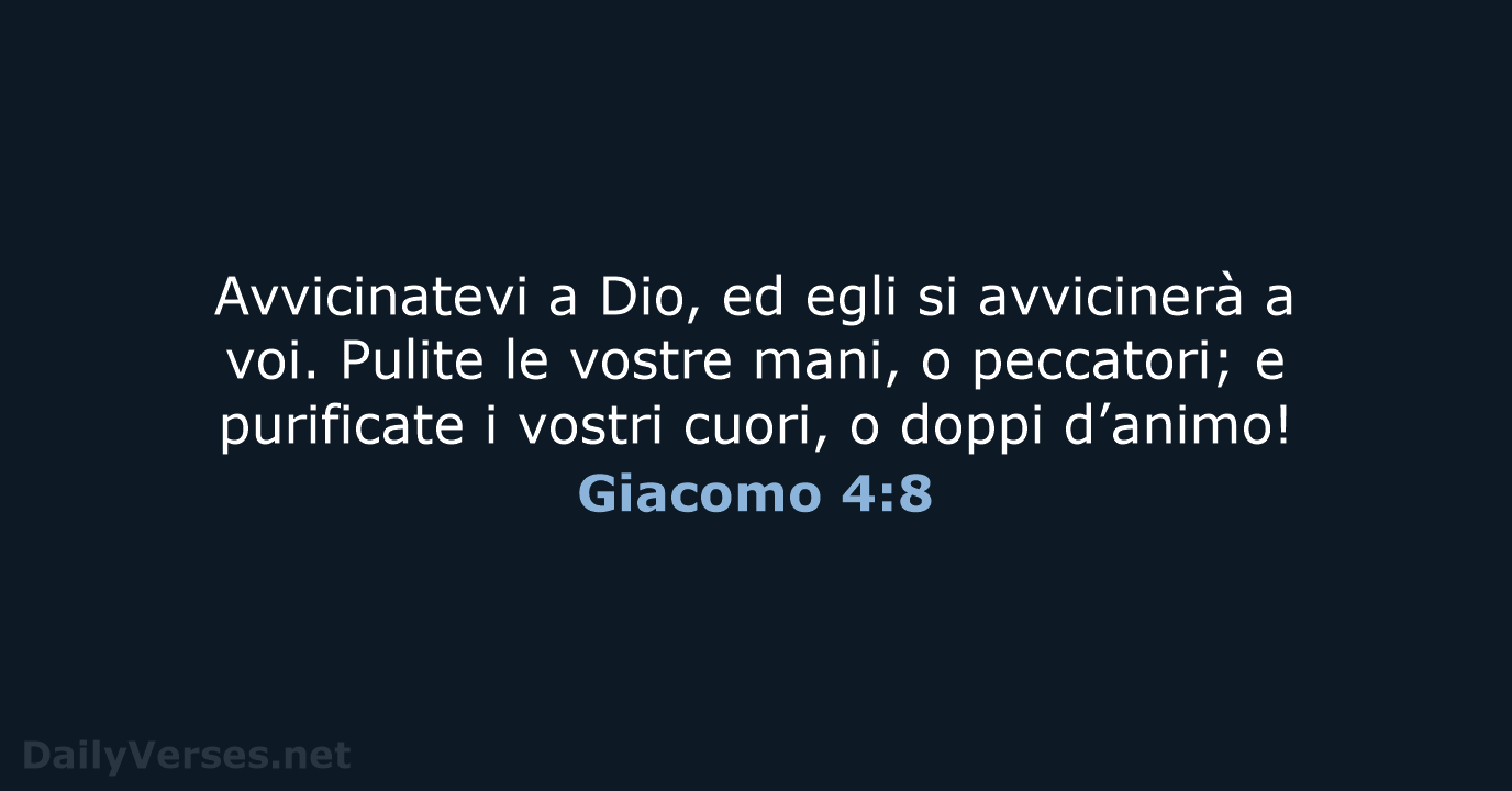 Giacomo 4:8 - NR06