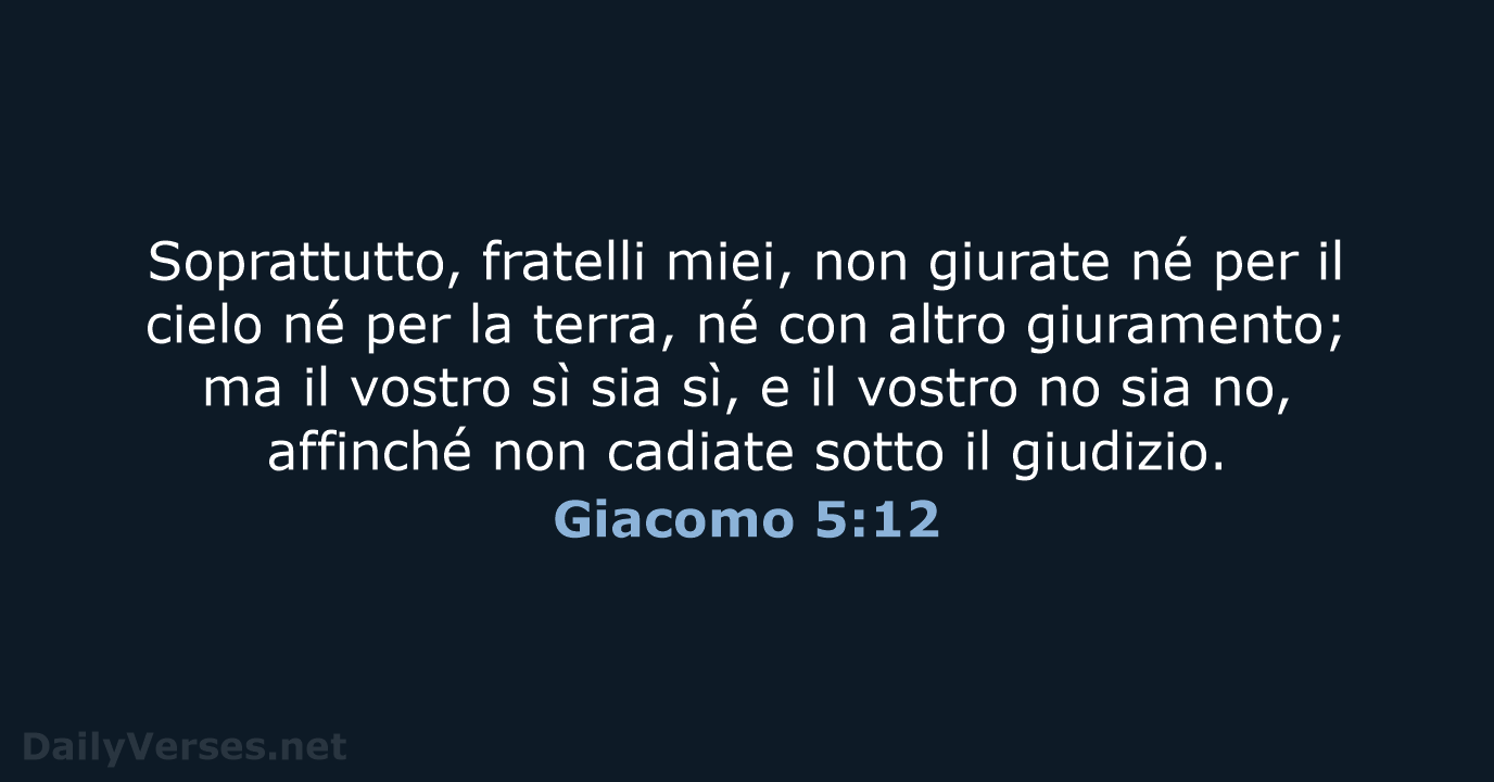Giacomo 5:12 - NR06