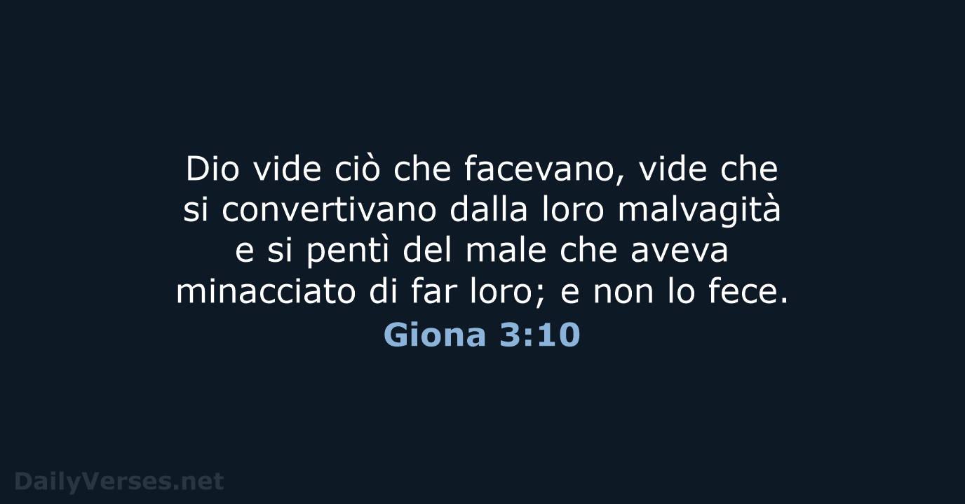 Giona 3:10 - NR06