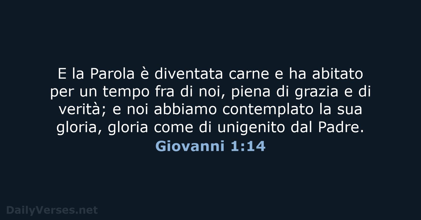 Giovanni 1:14 - NR06