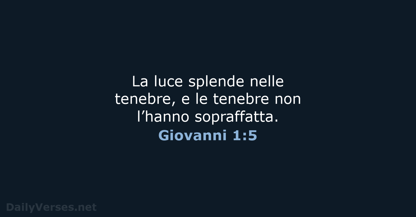 Giovanni 1:5 - NR06