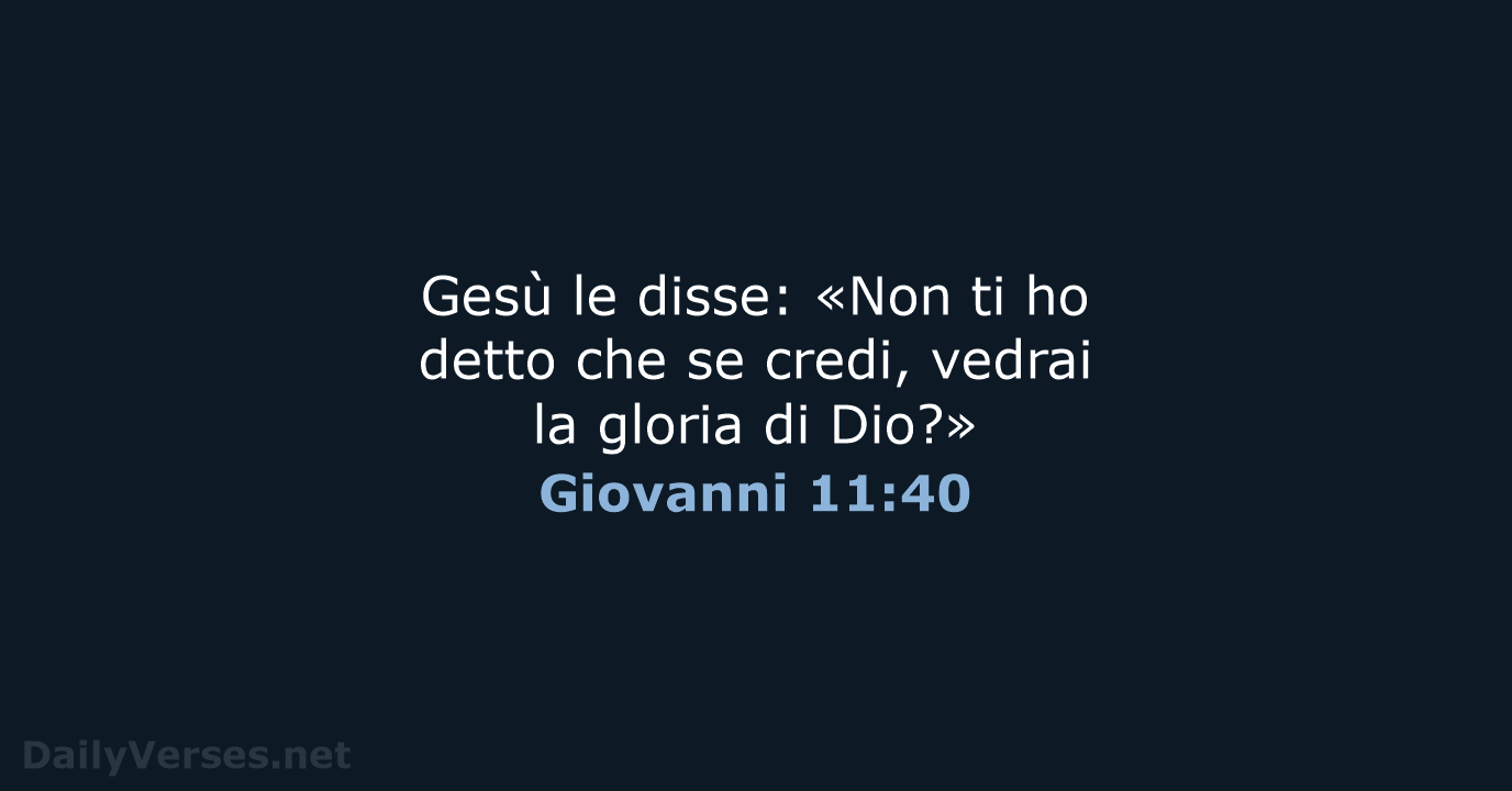 Giovanni 11:40 - NR06