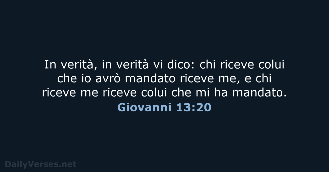 Giovanni 13:20 - NR06