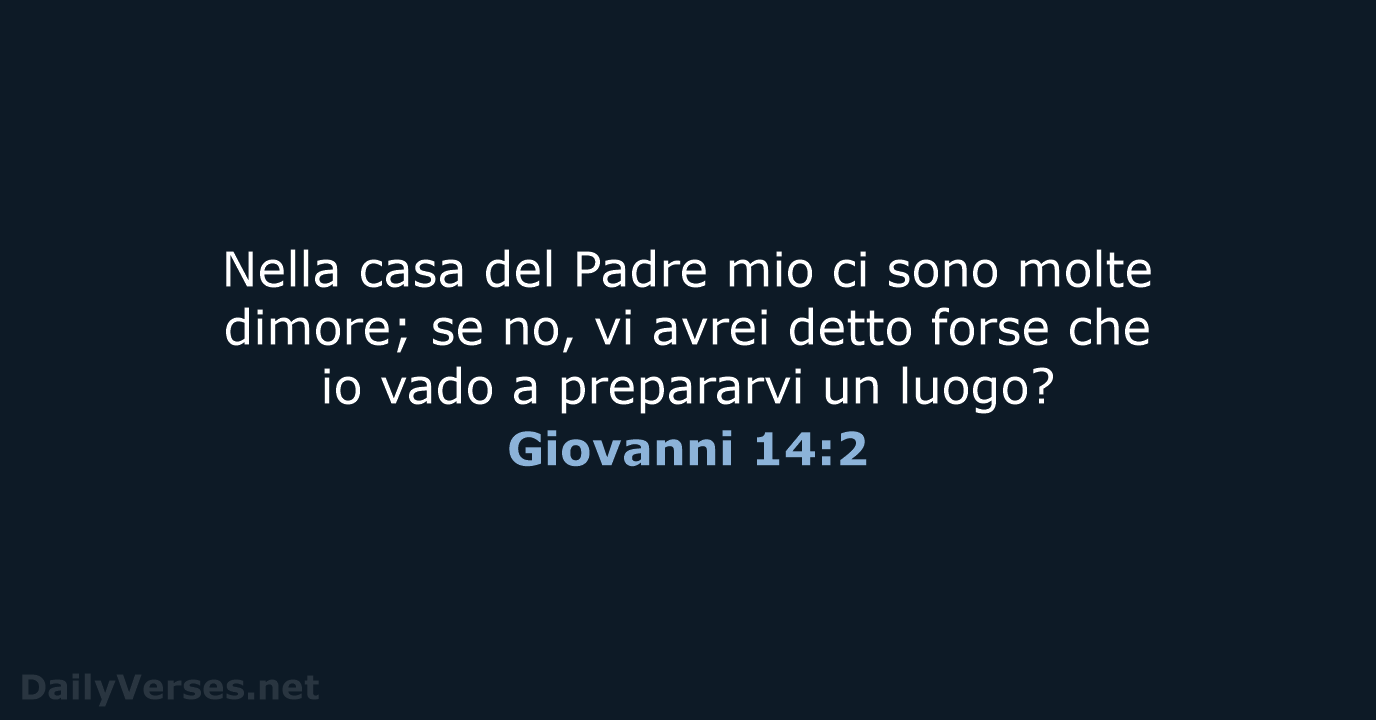 Giovanni 14:2 - NR06