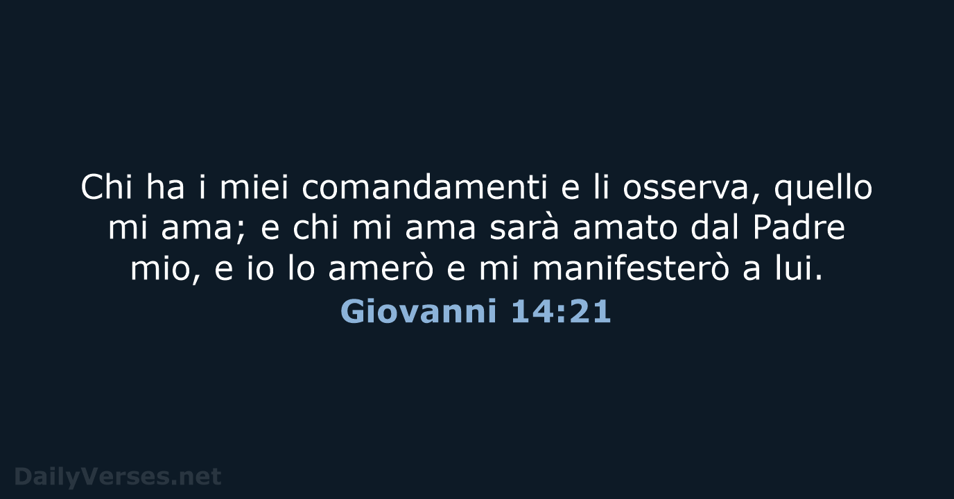 Giovanni 14:21 - NR06