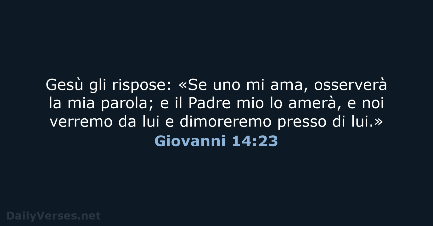 Giovanni 14:23 - NR06
