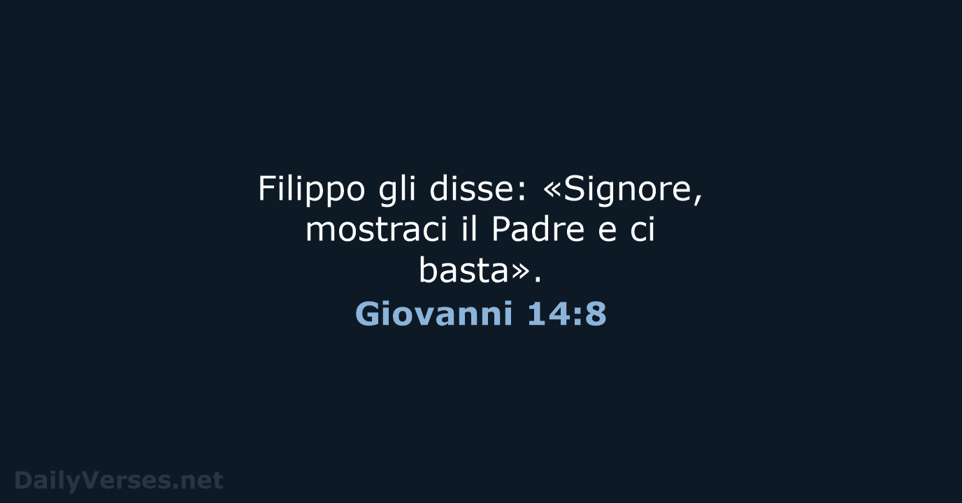Giovanni 14:8 - NR06