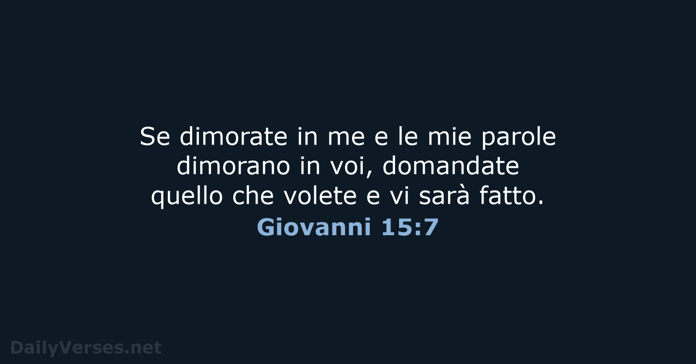Giovanni 15:7 - NR06