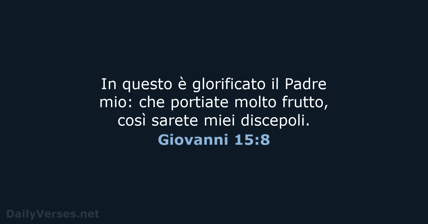 Giovanni 15:8 - NR06