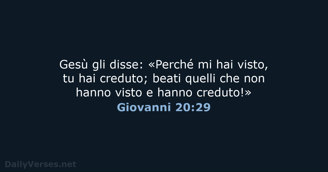 Giovanni 20:29 - NR06