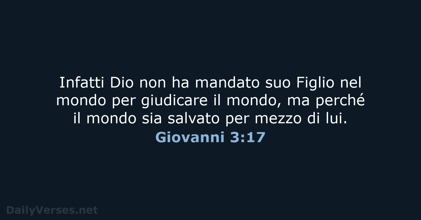 Giovanni 3:17 - NR06