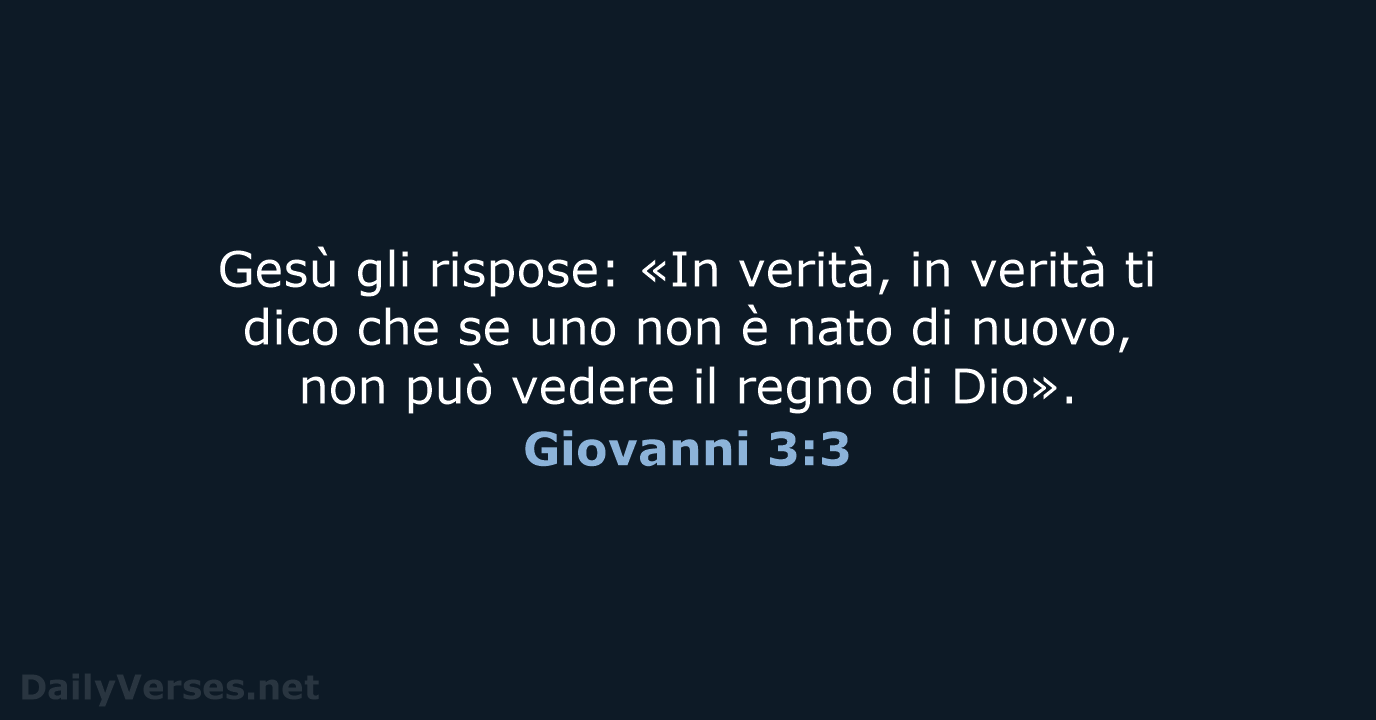 Giovanni 3:3 - NR06