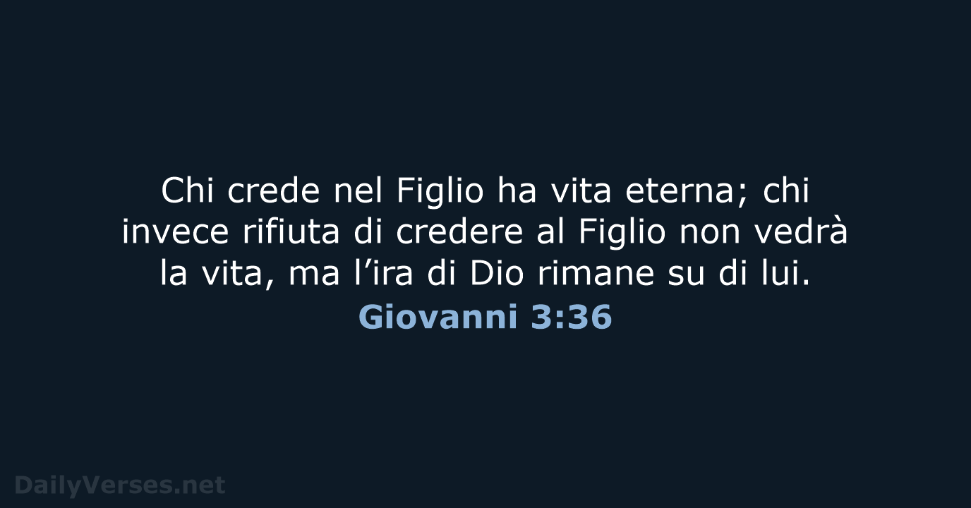 Giovanni 3:36 - NR06