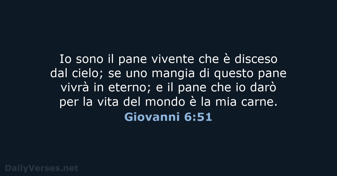 Giovanni 6:51 - NR06