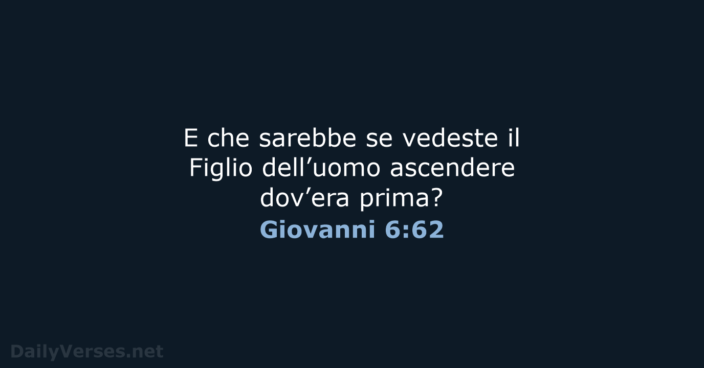 Giovanni 6:62 - NR06