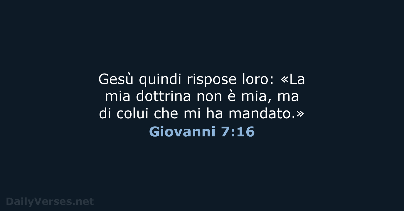Giovanni 7:16 - NR06