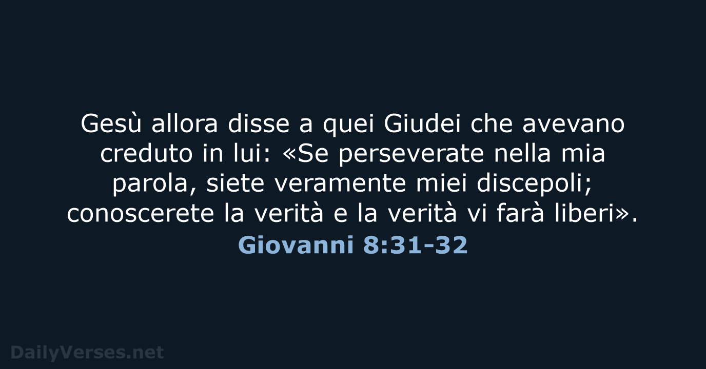 Giovanni 8:31-32 - NR06