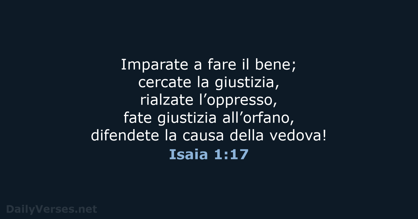 Isaia 1:17 - NR06