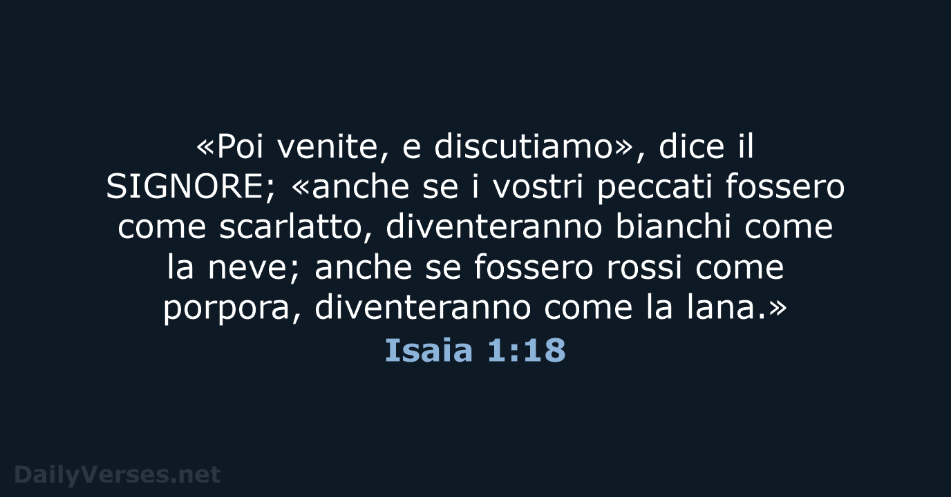 Isaia 1:18 - NR06
