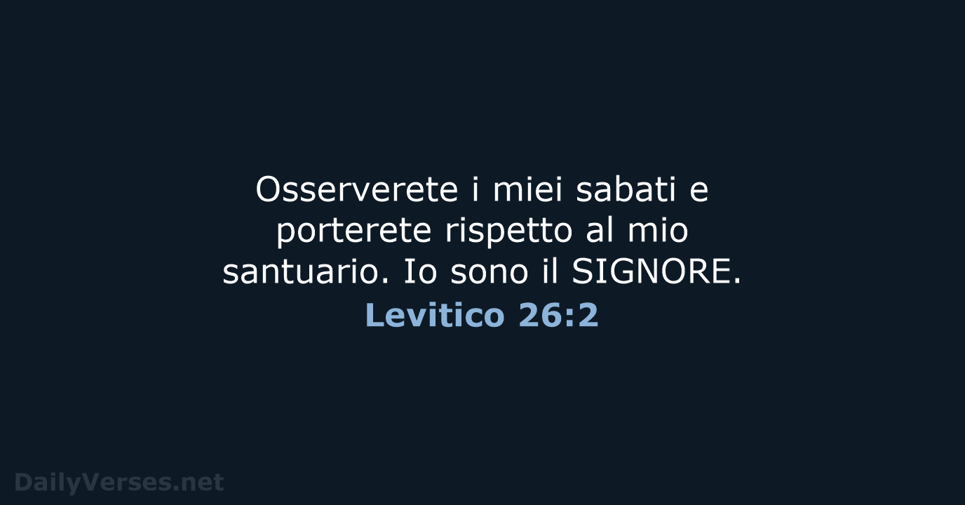 Levitico 26:2 - NR06