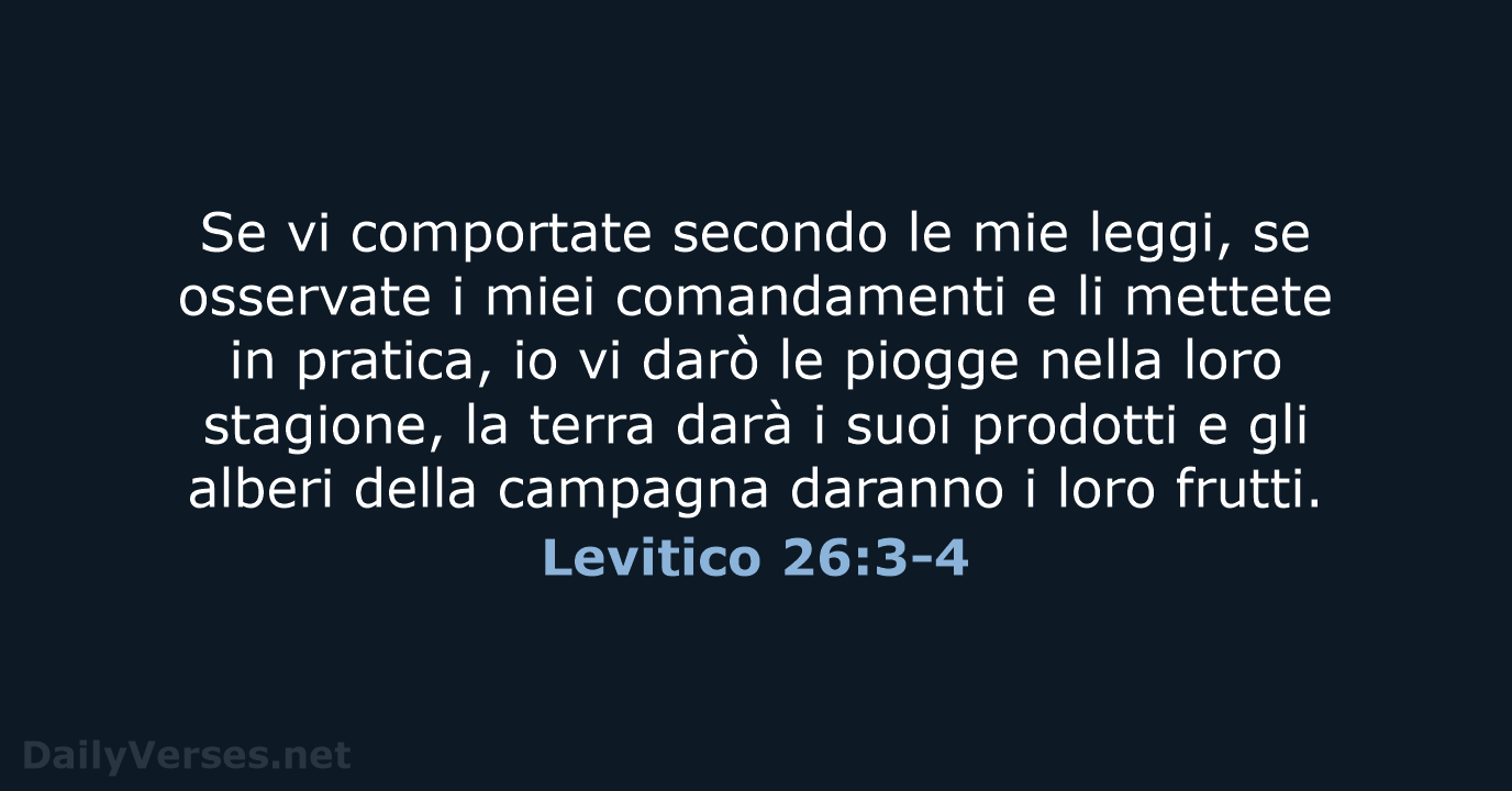 Levitico 26:3-4 - NR06