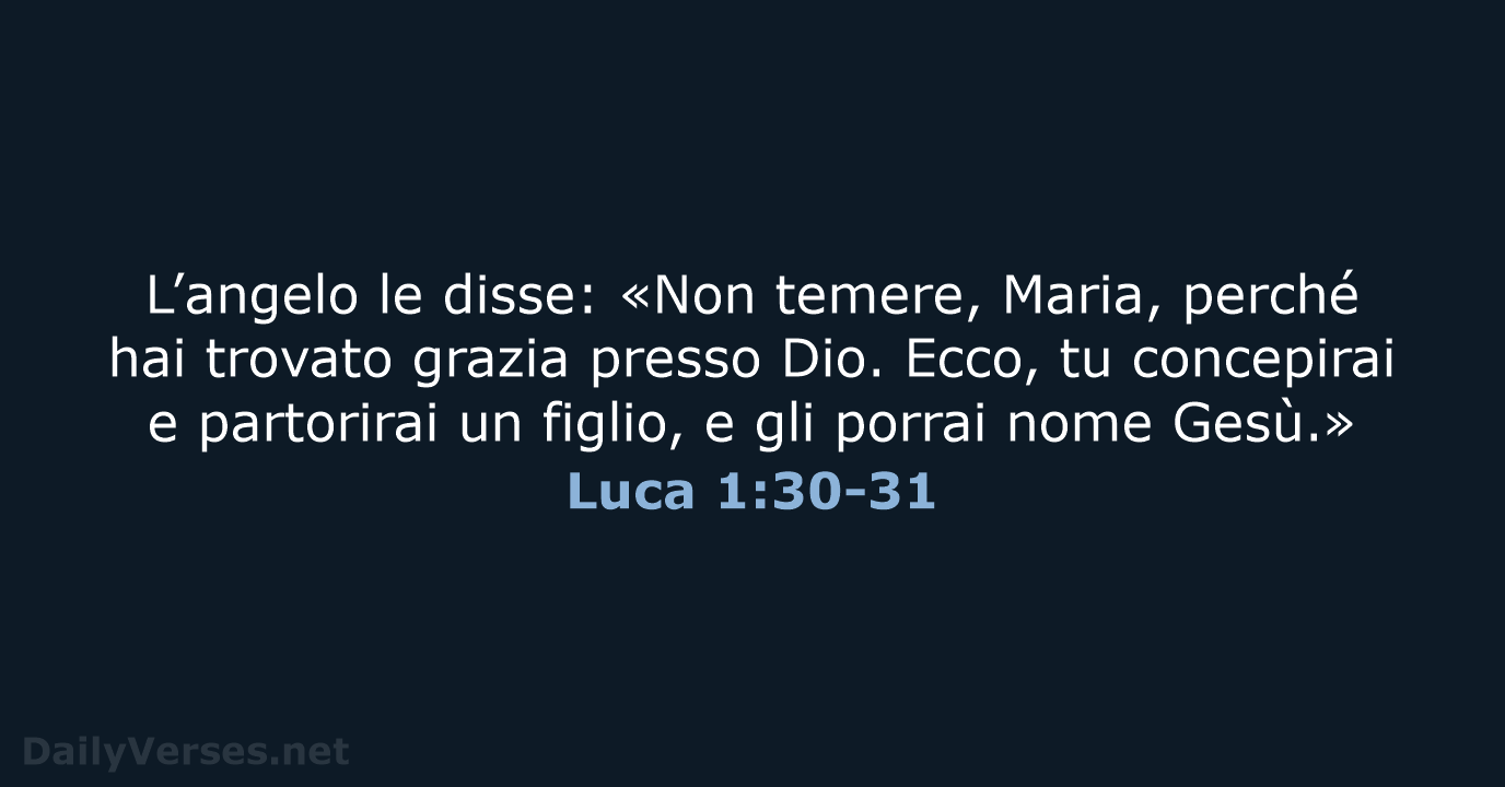 Luca 1:30-31 - NR06