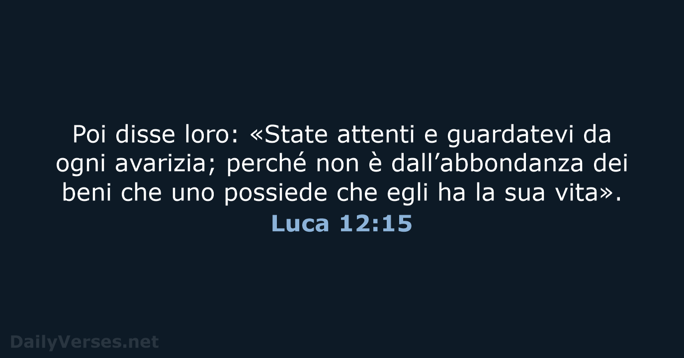 Luca 12:15 - NR06