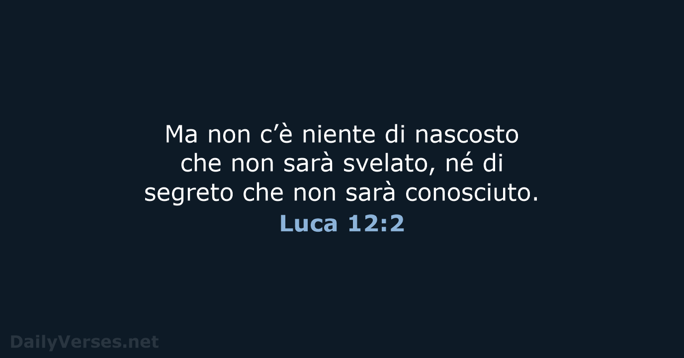 Luca 12:2 - NR06