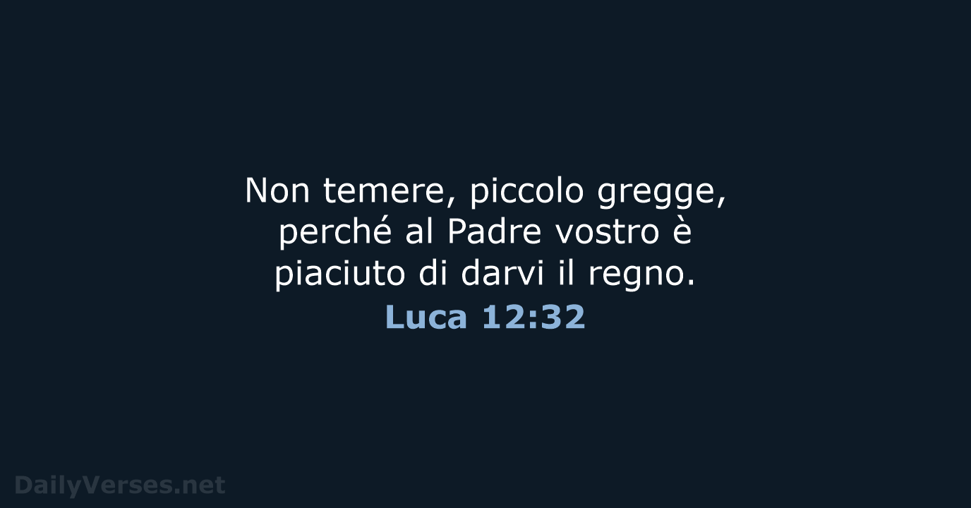 Luca 12:32 - NR06