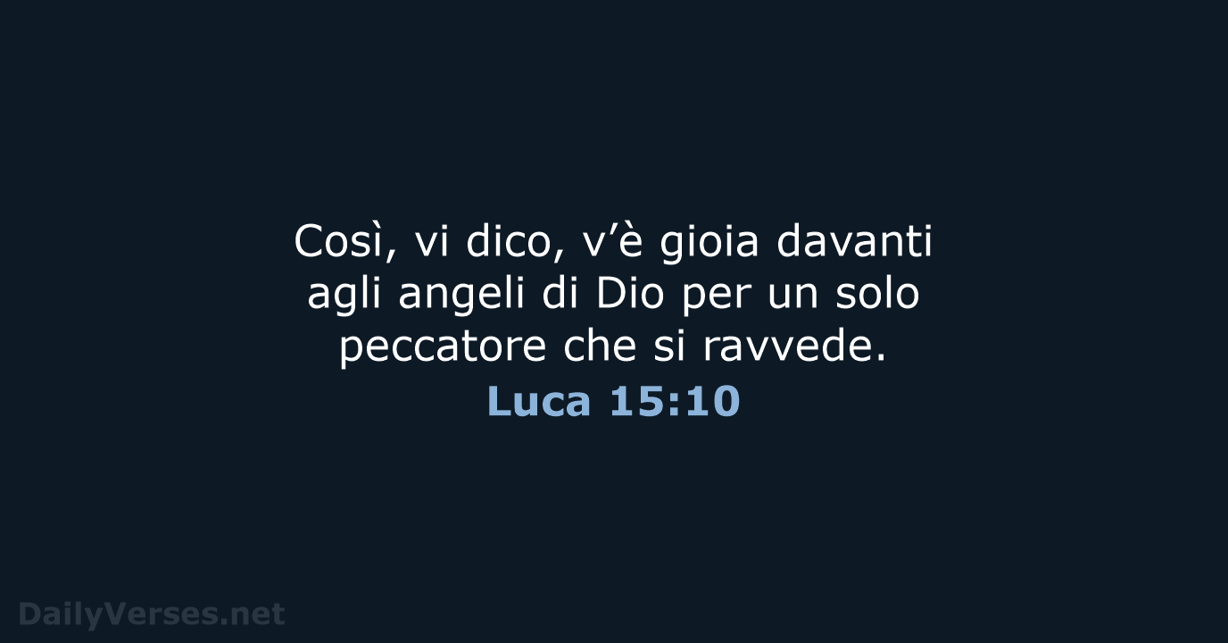 Luca 15:10 - NR06