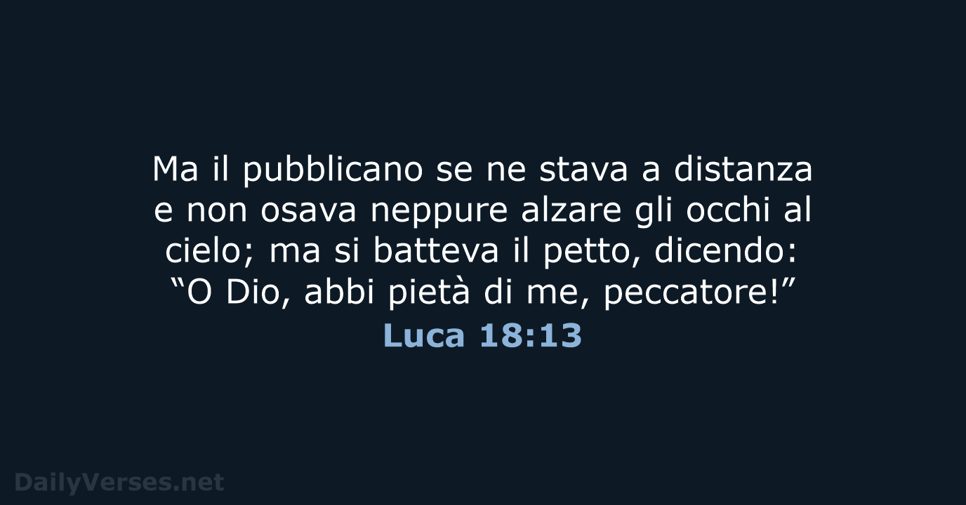 Luca 18:13 - NR06