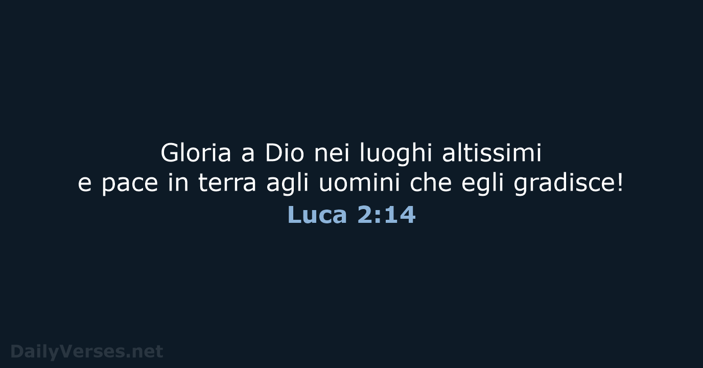 Luca 2:14 - NR06
