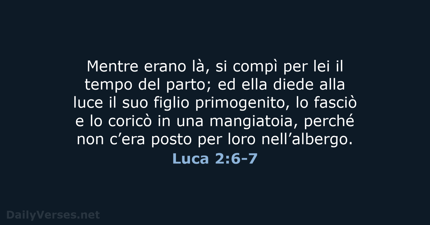 Luca 2:6-7 - NR06