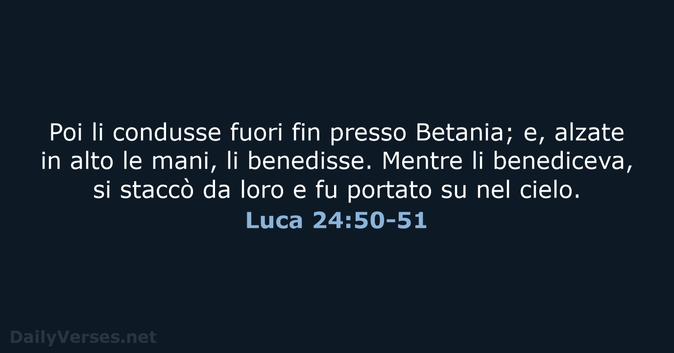 Luca 24:50-51 - NR06