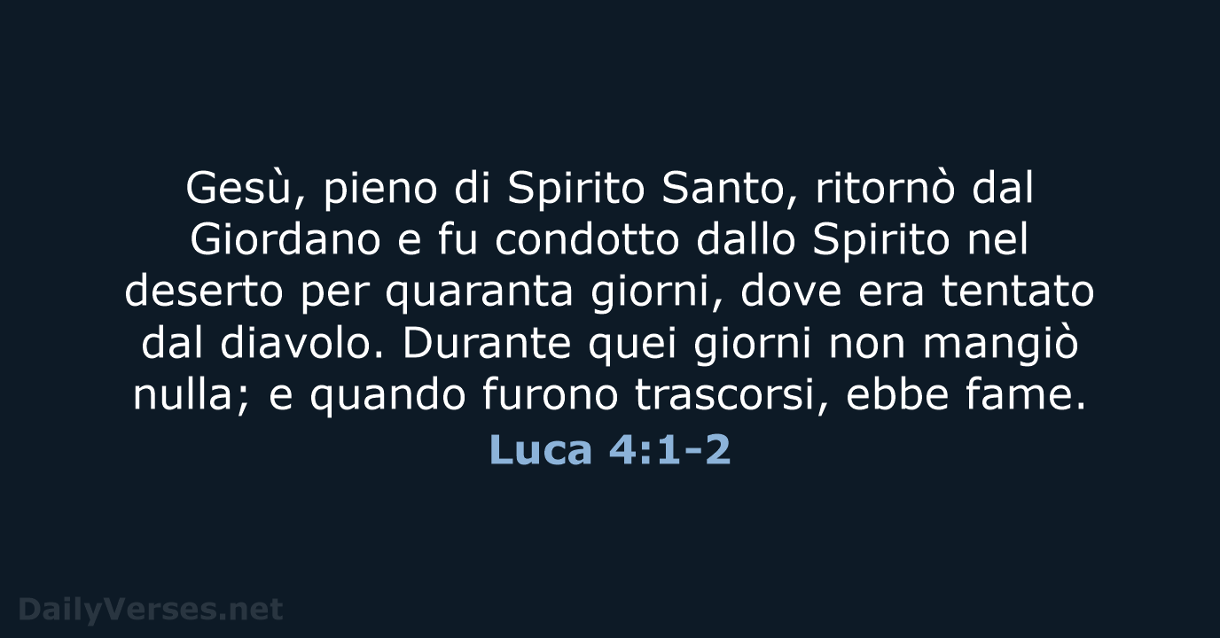 Luca 4:1-2 - NR06