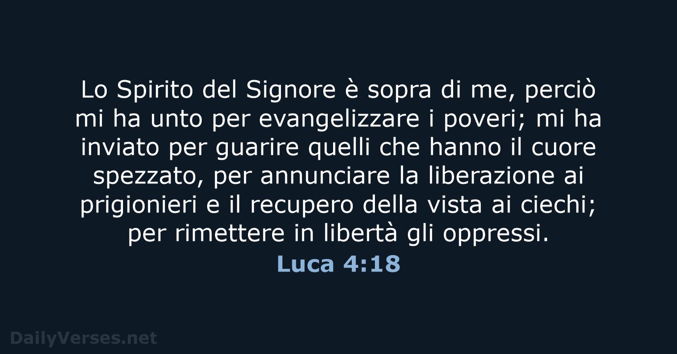 Luca 4:18 - NR06