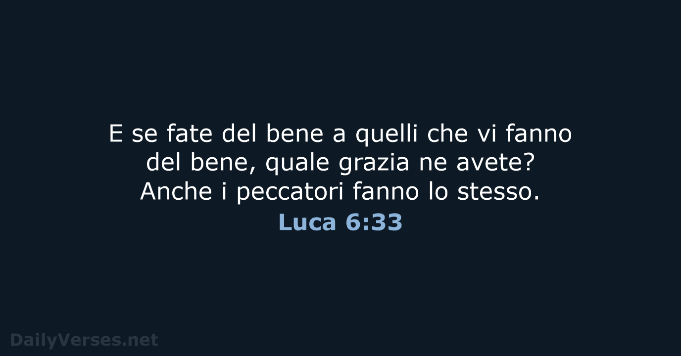 Luca 6:33 - NR06