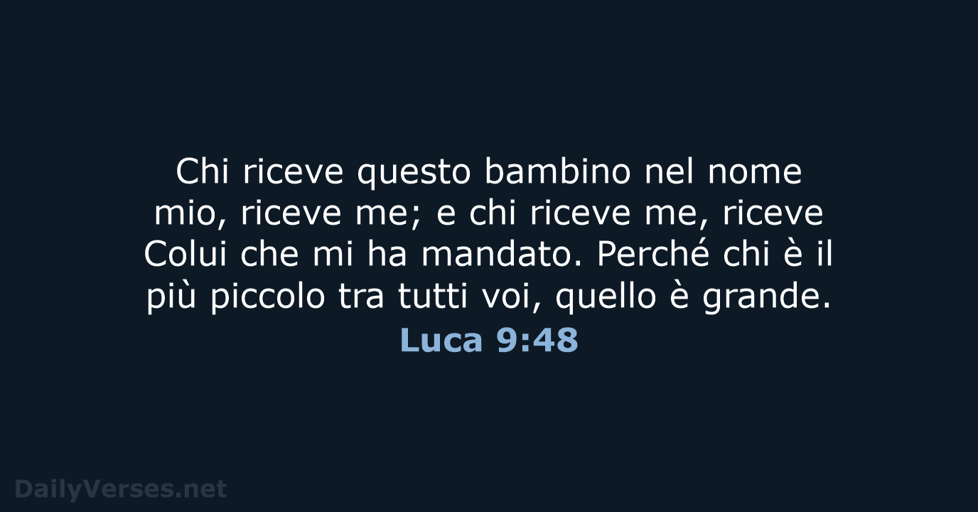 Luca 9:48 - NR06