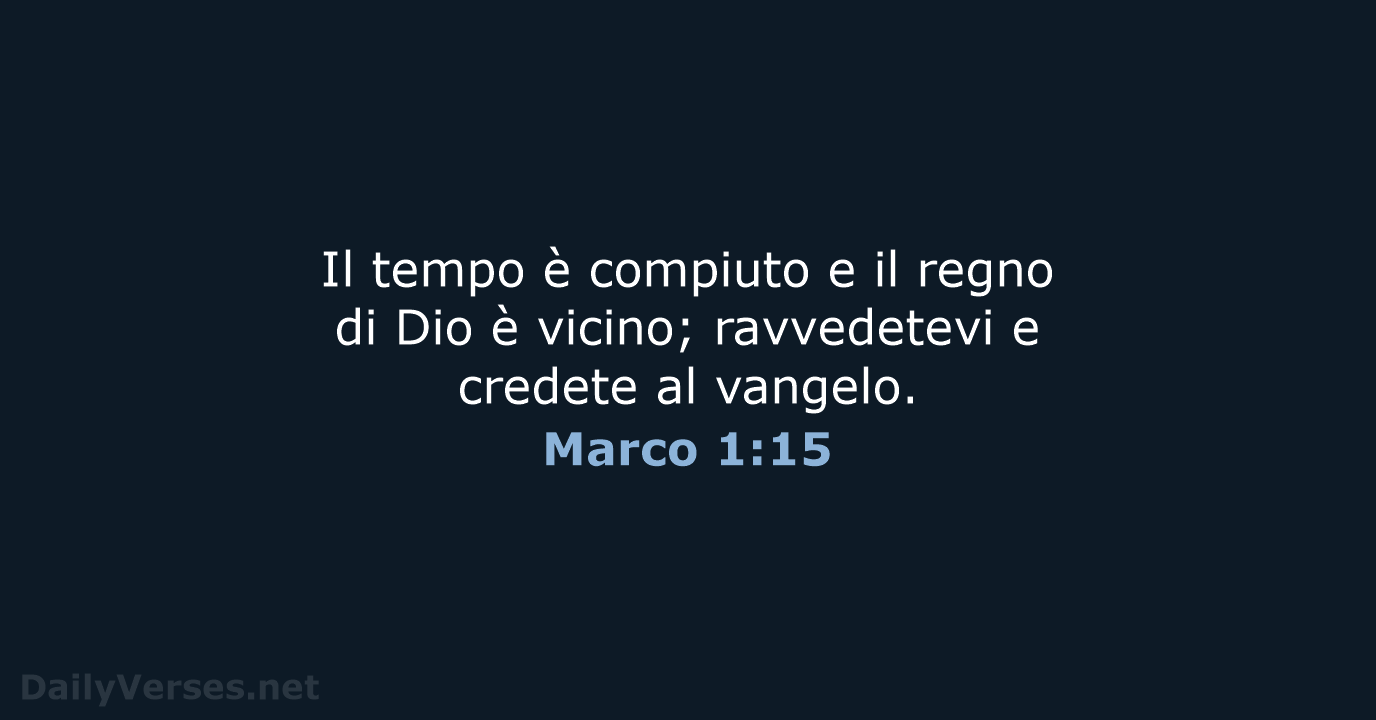 Marco 1:15 - NR06