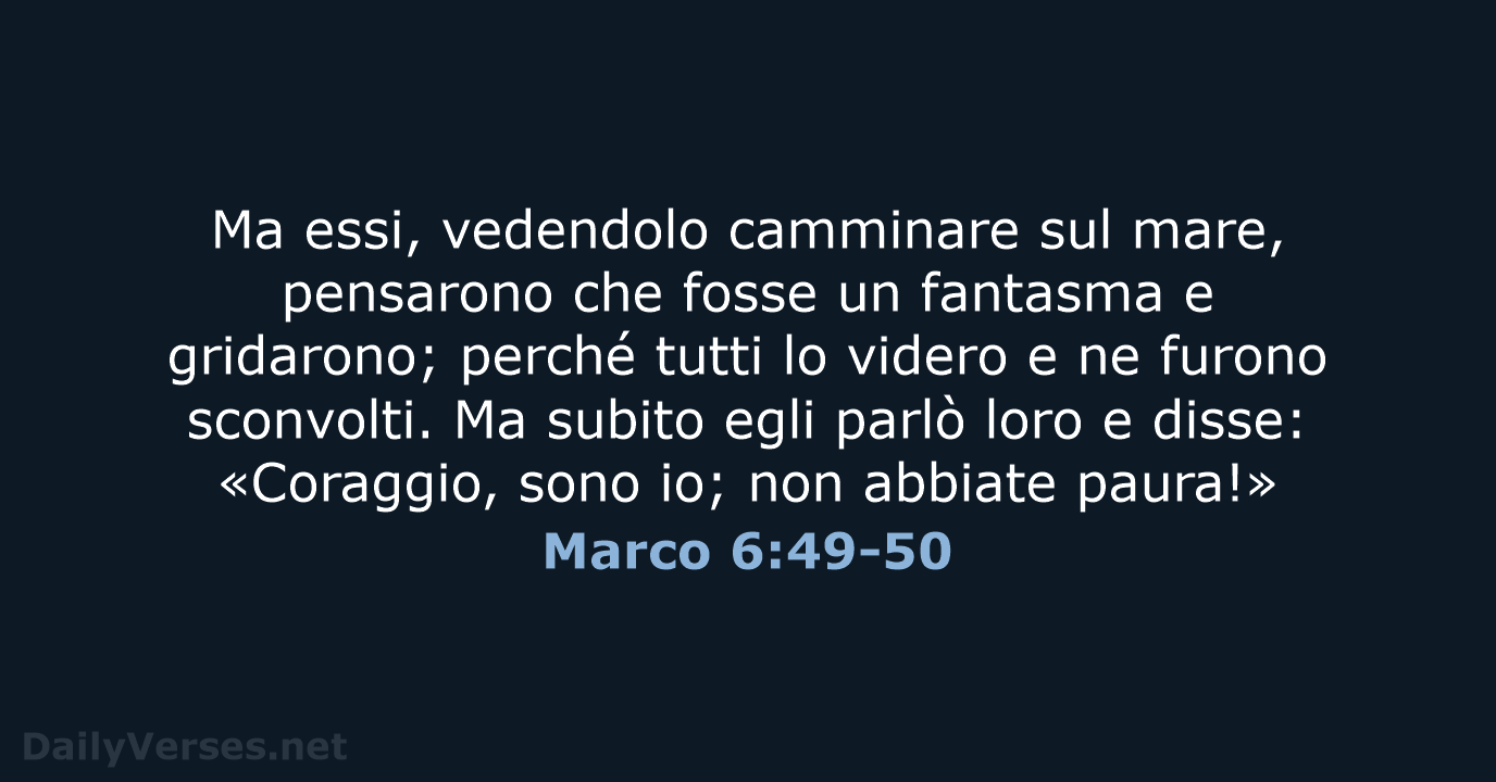 Marco 6:49-50 - NR06
