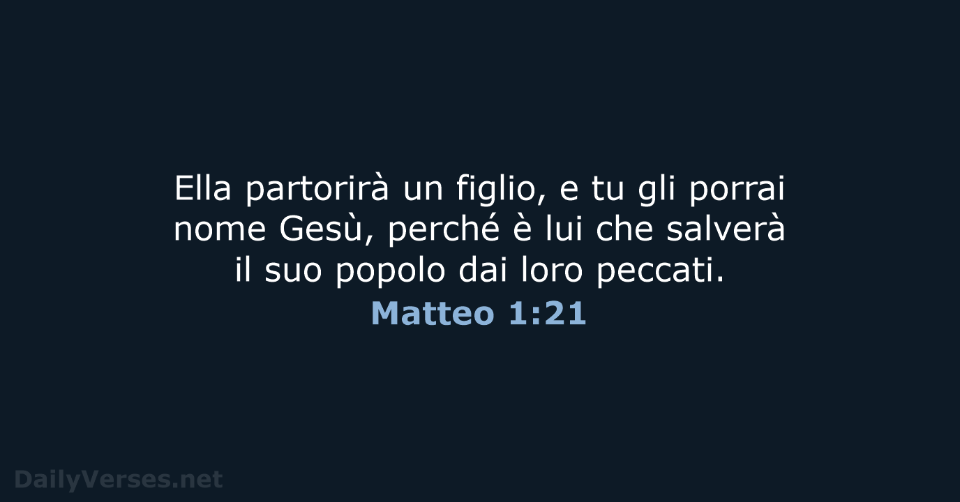 Matteo 1:21 - NR06