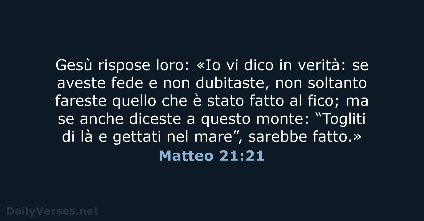 Matteo 21:21 - NR06