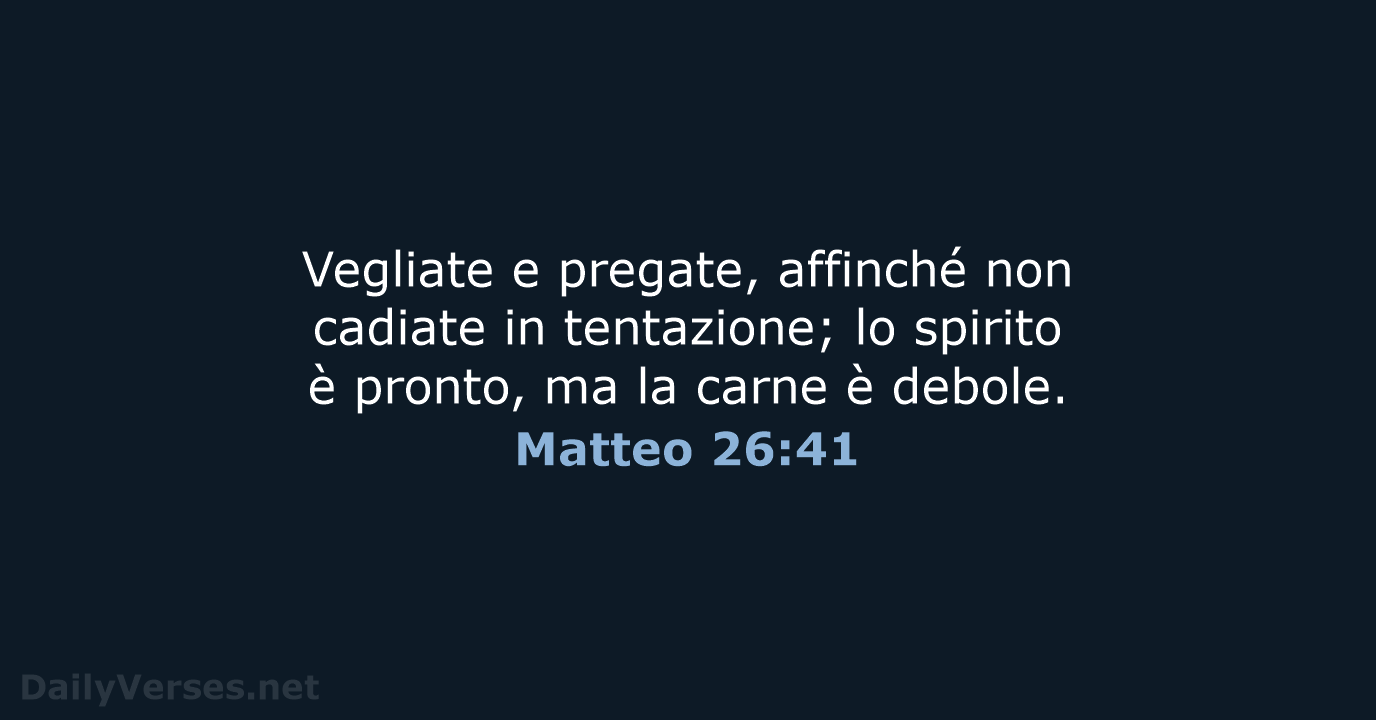 Matteo 26:41 - NR06