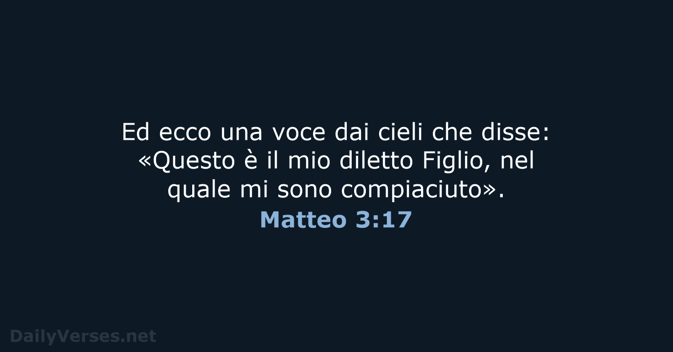 Matteo 3:17 - NR06